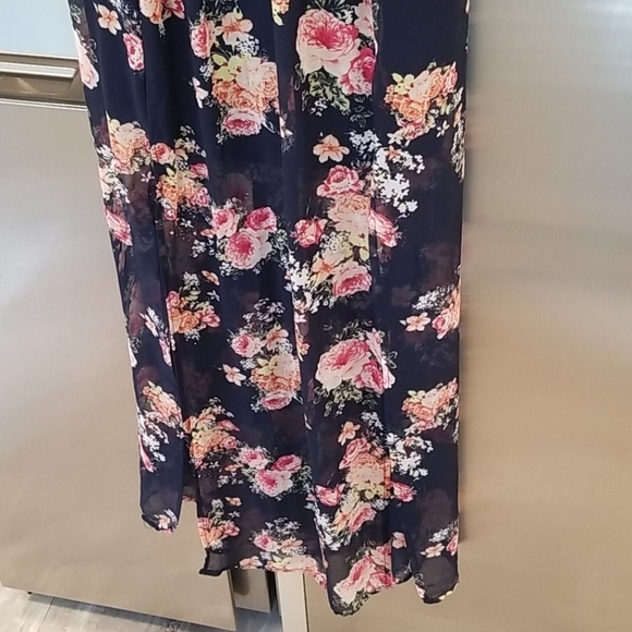 💕COTTON ON💕 Floral Chiffon Halter Maxi Dress - Picture 5 of 8